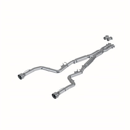 MBRP (2015+ Charger 5.7L) 3in Dual Rear Exit Aluminized Catback Exhaust