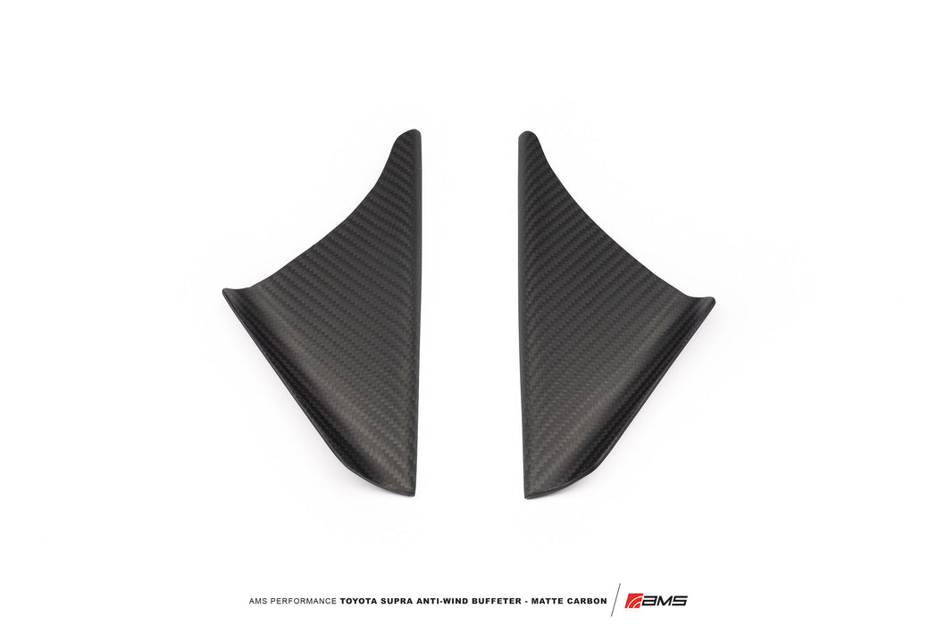 AMS Performance (2020+ Toyota GR Supra) Anti-Wind Buffeting Kit - Matte Carbon