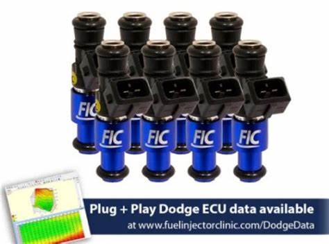 FIC 1200cc Injectors Set Of 8 (2015+ Dodge Hellcat)