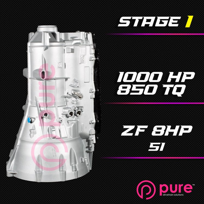Pure Drivetrain Solutions ZF 8HP51 TRANSMISSION UPGRADE