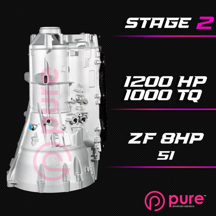 Pure Drivetrain Solutions ZF 8HP51 TRANSMISSION UPGRADE