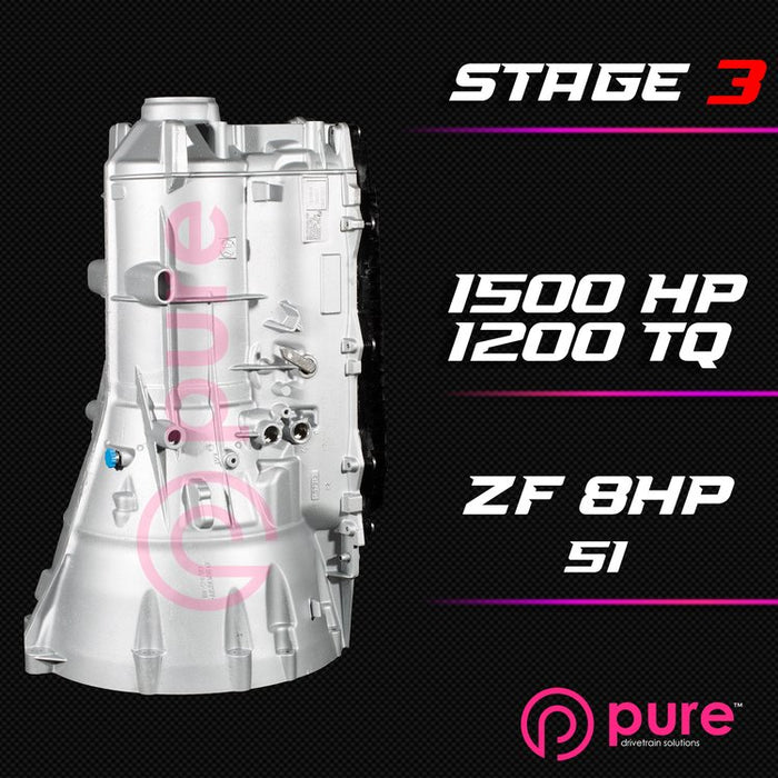 Pure Drivetrain Solutions ZF 8HP51 TRANSMISSION UPGRADE