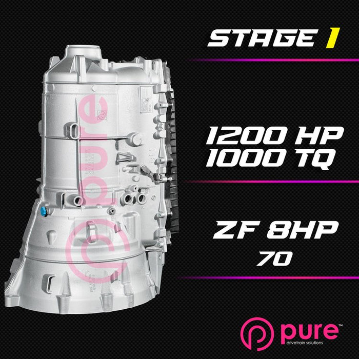Pure Drivetrain Solutions ZF 8HP70 TRANSMISSION UPGRADE