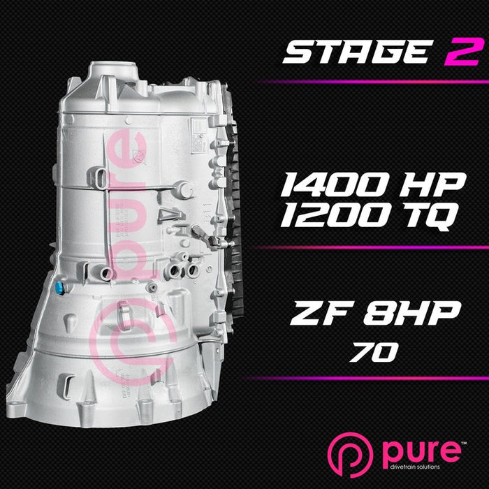 Pure Drivetrain Solutions ZF 8HP70 TRANSMISSION UPGRADE