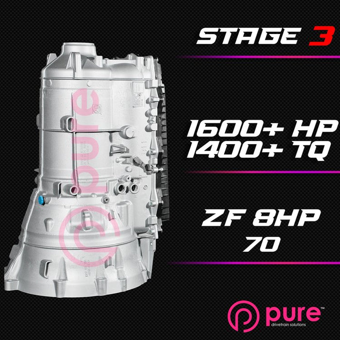 Pure Drivetrain Solutions ZF 8HP70 TRANSMISSION UPGRADE