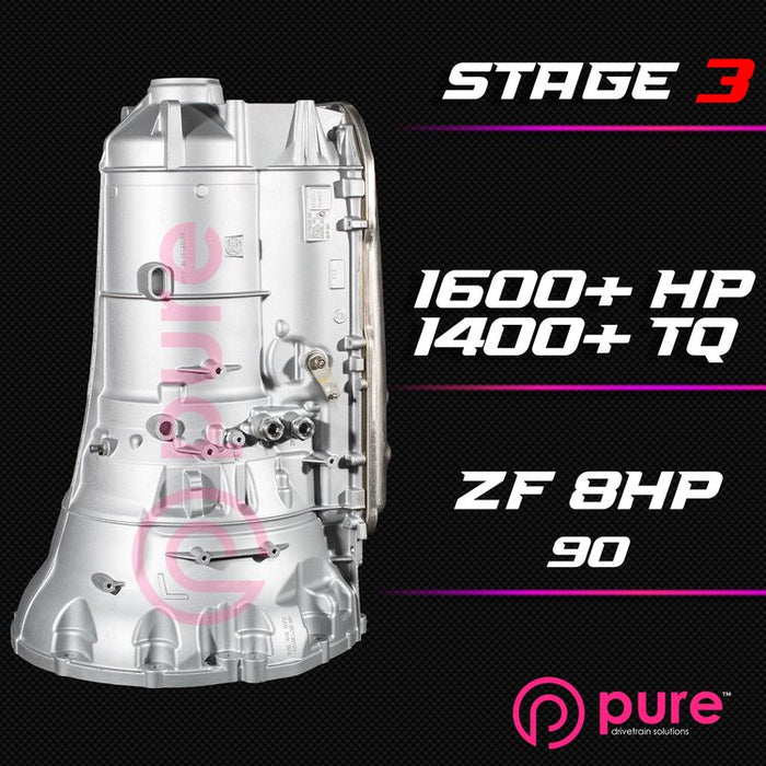 Pure Drivetrain Solutions ZF 8HP90 TRANSMISSION UPGRADE