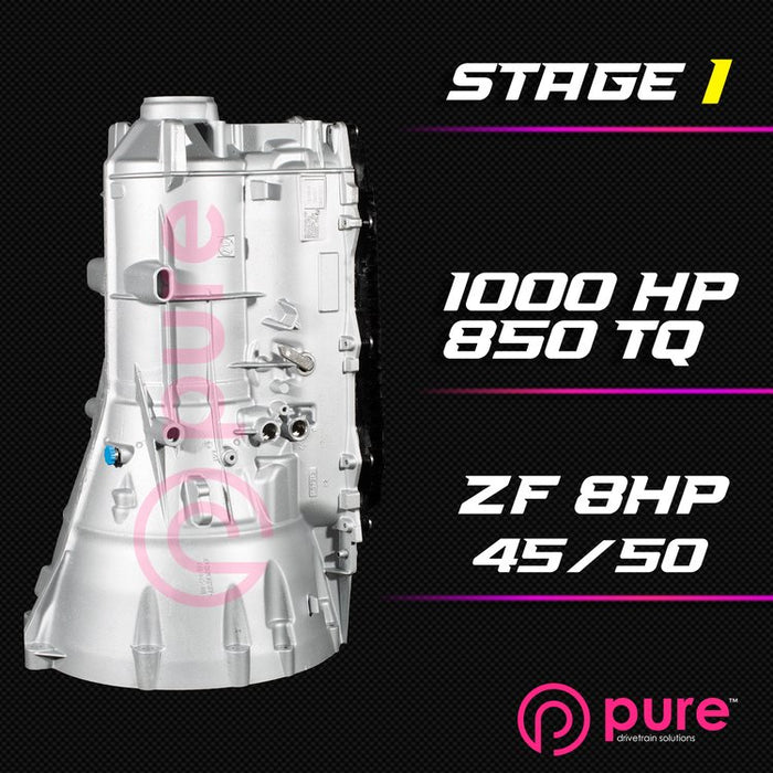 Pure Drivetrain Solutions ZF 8HP45/50 TRANSMISSION UPGRADE