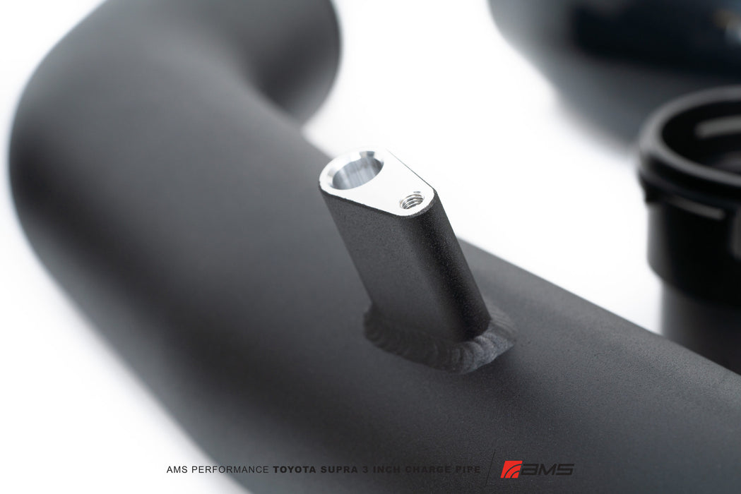 AMS Performance (2020+ Toyota GR Supra A90) Aluminum 3in Charge Pipe Kit