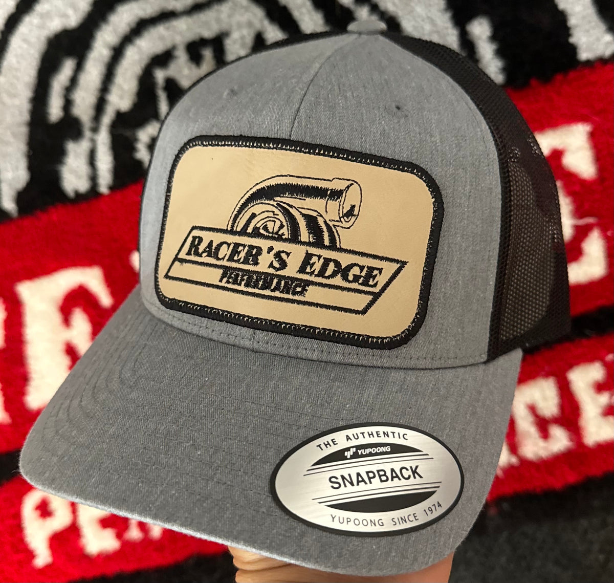 Racers Edge Performance Snapback Trucker Hat — The Racers Edge